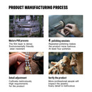 Uworld Simple Classic White Zircon Heart shaped Water Drop Ring Stainless Steel Gold Color Non Layered Double Layer Ring Women's